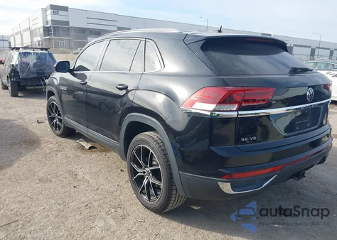 2020 Volkswagen Atlas Cross Sport 3.6L V6 Se W/Technology/3.6L V6 Se W/Technology R-Line из США, поврежденный, VIN 1V2YE2CA4LC216567